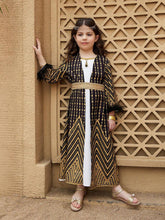 2pcs/Set Young Girl Faux Fur Patchwork Long Sleeve Simple Jacket And Dress